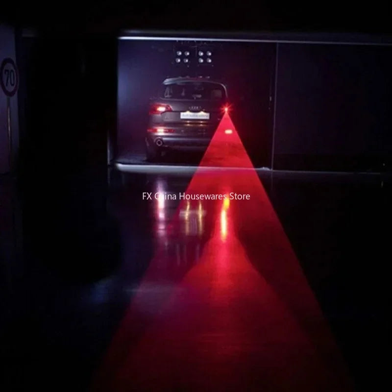 Car LED Laser Fog Light - Anti-Collision Rear Tail Warning Lamp - Enhanced Visibility for Night & Fog Driving Oasis Select