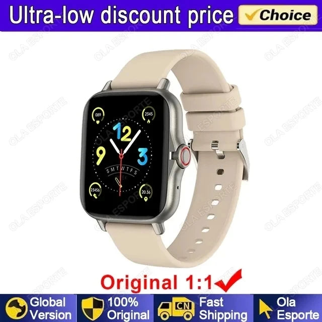 1.44" Touch Smartwatch – Bluetooth Calls & Fitness Tracker