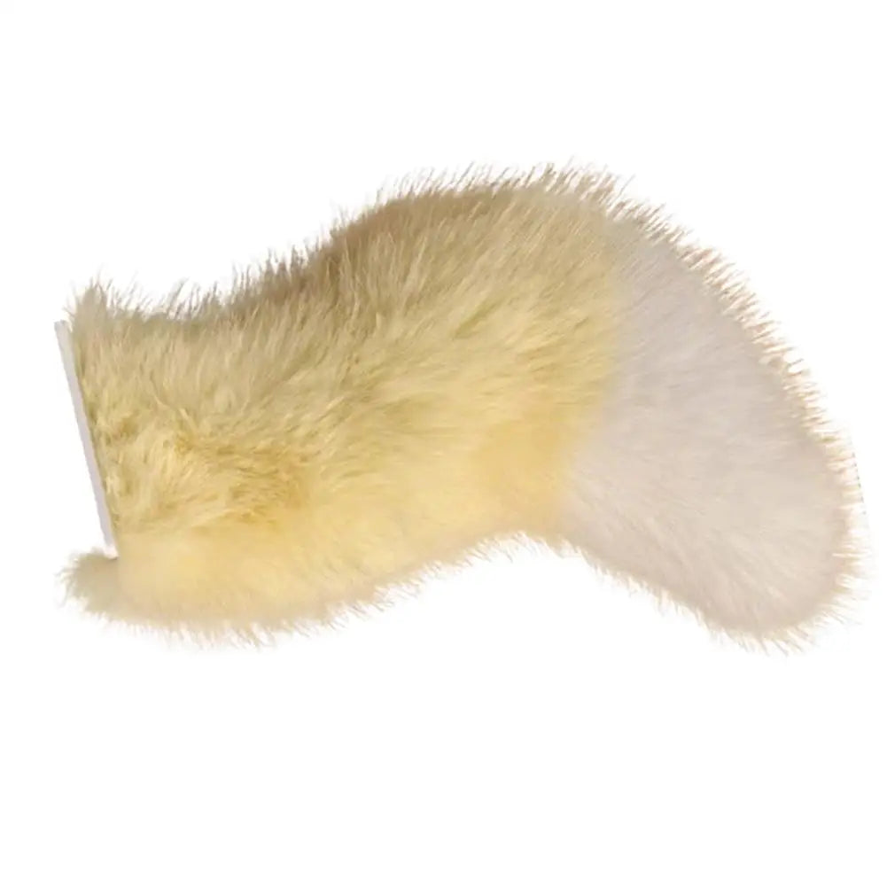 Car Rear Decorative Tail Plush Tail Ornament Motorcycle Plush Tail Decoration Accessories Easy To Use For Backpack Luggage Oasis Select A