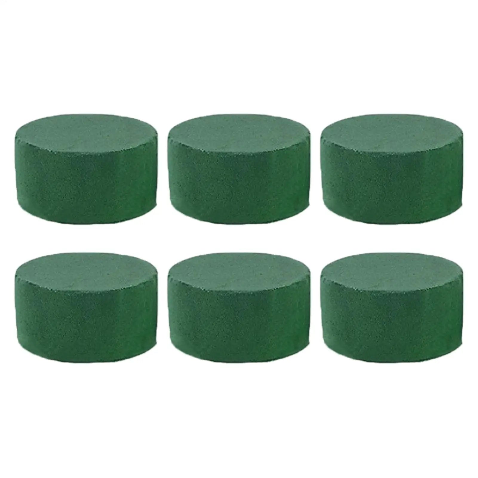 6Pcs Green Floral Foam Block DIY Flower Arrangement Sponge Dry Wet Absorbent Bricks For Flower Birthday Wedding Garden Decor Oasis Select