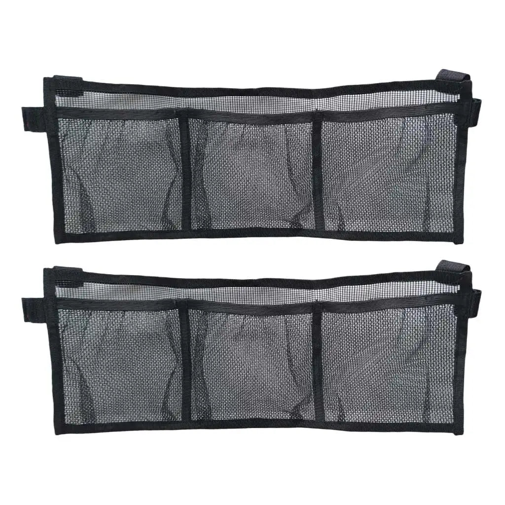 1/2Pcs Inflatable Boat Kayak Boat Chair Side Mount Storage Organizer Canoe Chair Storage Bag with Tool Holder Drink Water Pocket Oasis Select pcs2