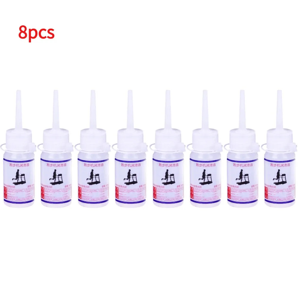 Silicone Treadmill Belt Lubricant No Odor Treadmill Silicone Lubricant Running Machine Maintenance Oil Walking Pad Silicone Oil Oasis Select 8pcs
