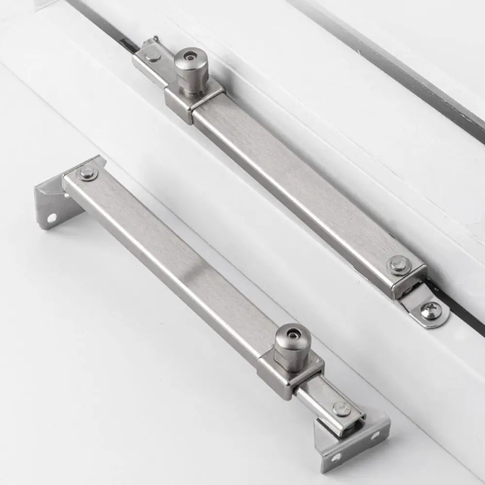 Stainless Steel Windproof Window Limiter & Child Safety Lock