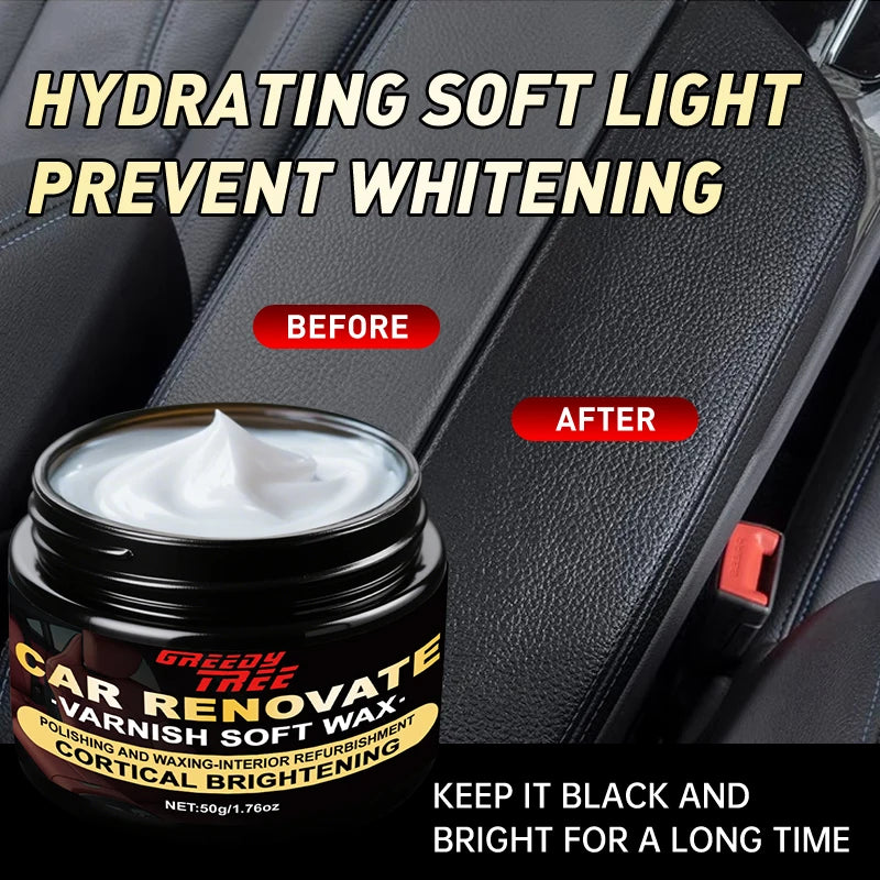 Car Interior Repair Wax – Nano Coating, Plastic Restorer & Polish