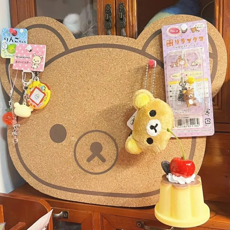 Cartoon Felt Board Home Decor Wall Decor Panel Felt Posters on The Wall Bear Wall Sticker Rilakkumas Children's Room Decorating Oasis Select