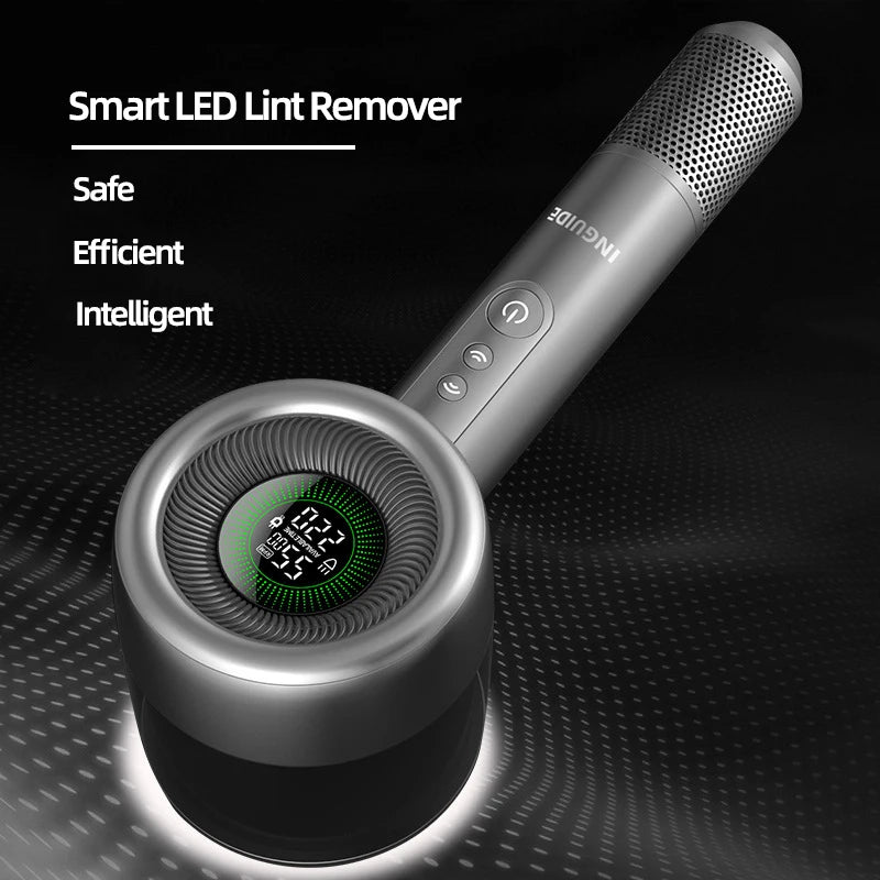 4000mAh Intelligent Lint Remover Spool Machine LCD 5-gear Pellet LED Lighting Hairball Trimmer Clothes Electric Lint Remover Oasis Select