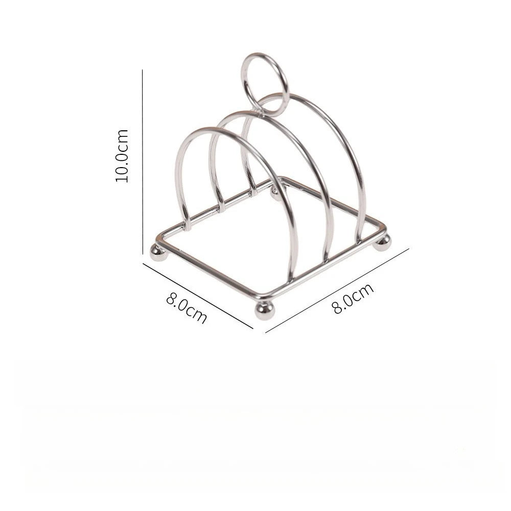 Stainless Steel Cooking Rack Versatile Use as Toast Stand Bread Rack Baking Grid Pizza Plate Grill Pot Air Fryer Accessory Oasis Select primary color