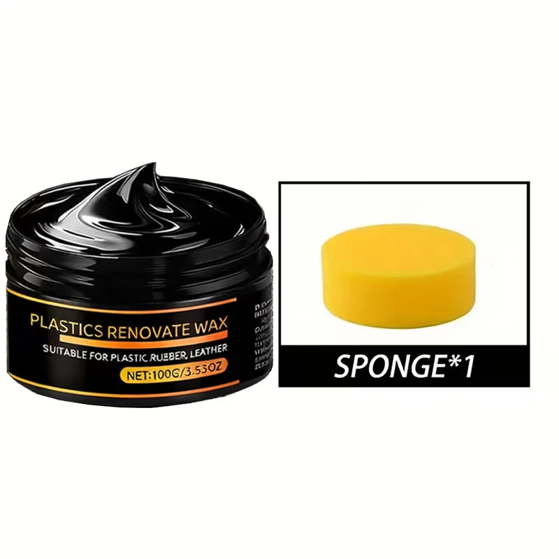 Automotive Plastic Repair Cream Precisely Repairs Scratches on Exterior Plastic Parts, Easily Smoothing Out Blemishes and Restor Oasis Select 100g