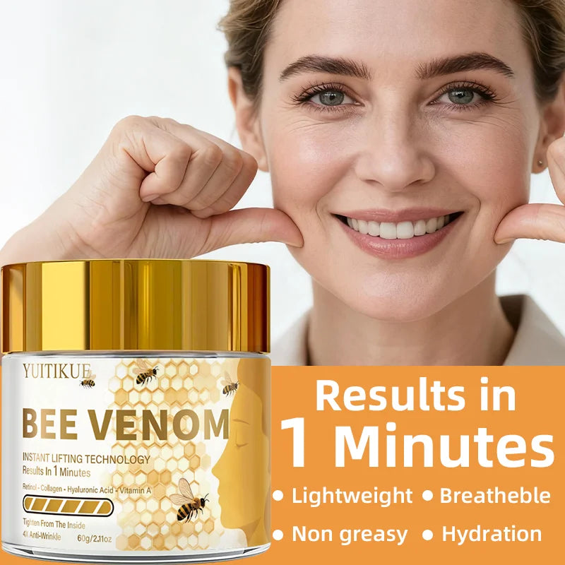 YUITIKUE Bee Venom Face Cream 60g – Firms & Anti-Wrinkle