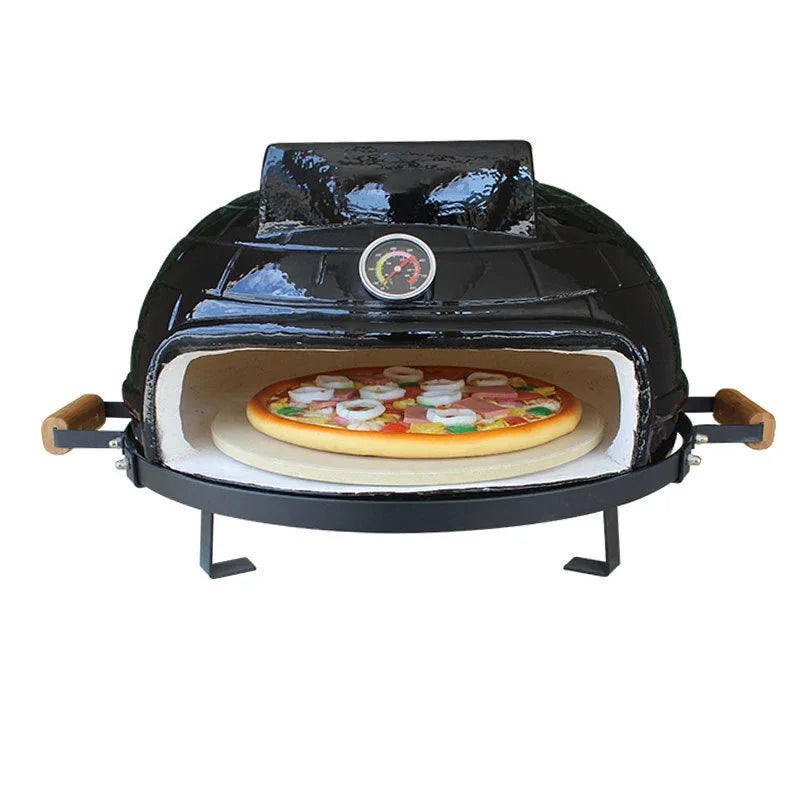 21" Ceramic Electric Pizza Oven – Portable Outdoor Pizzeria
