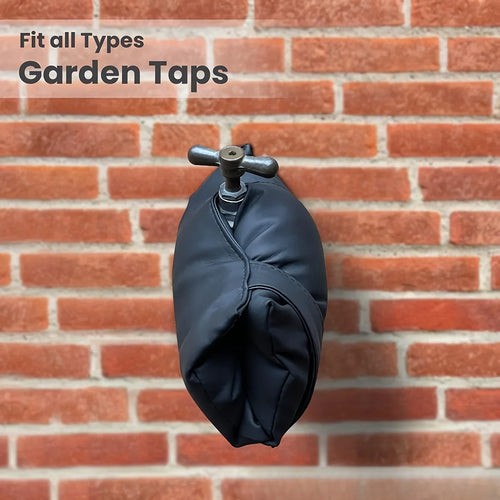 1 Outdoor Faucet Cover,Anti-freezing and Heat Insulation in Winter,Easy To Remove,Durable Leather,Faucet Protection Cover Oasis Select