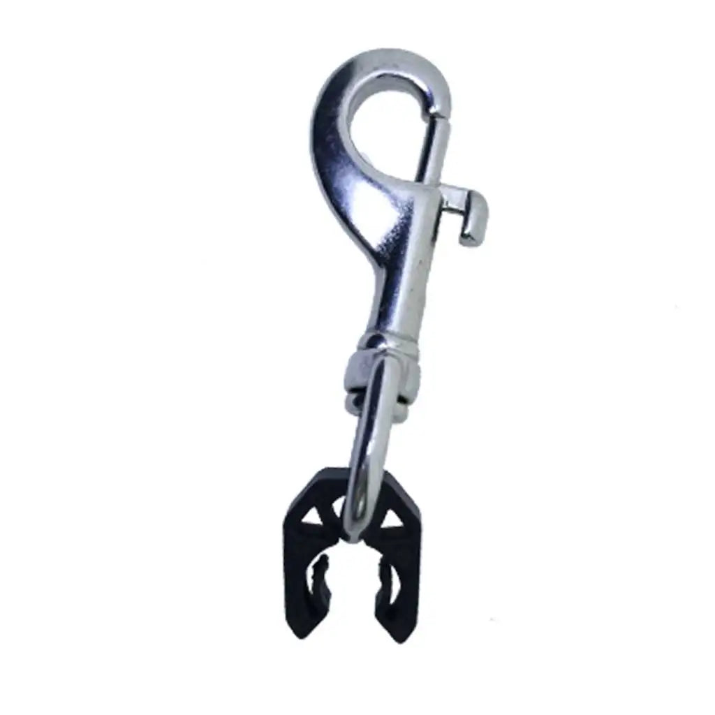 Diving Quick Release Pipe with Clip Hose Holder Clip BCD Hose Second Stage Fixed Hook Pressure Gage Hanging Parts Hose Buckle Oasis Select