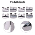 ABS Door Hardware Sliding Door Pulleys Silent Sliding Mechanism Smooth Operation Versatile Compatibility Chrome Oasis Select China Mainland