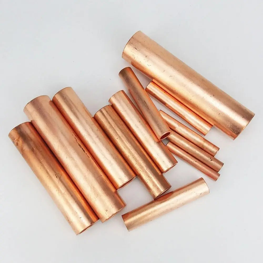 Ferrule Lug Connector Crimp Terminal GT Copper Wire Cable Hole Passing Connecting Sleeve Tube GT-10/16/25/35/50/70/95/120mm2 Ter Oasis Select