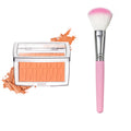 6 Colors Embossed Blush & Brush Natural Color Rendering Lasting-Wear Multi-Purpose Matte Blush Palette Woman Face Makeup Oasis Select SET 2