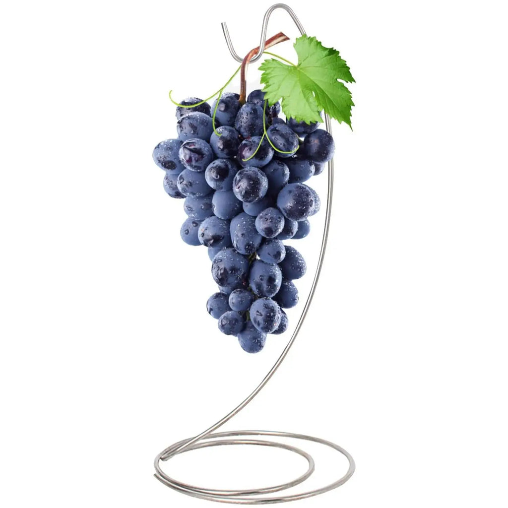 1pc New Fruit hangers,Banana racks,for Tabletop Grape Rack Stainless Steel Banana Rack with Hooks, Fruit Storage，Home décor Oasis Select