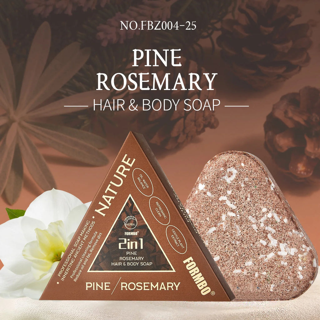 Platycladus & Usman Grass Herbal Shampoo Soap | All Hair Types
