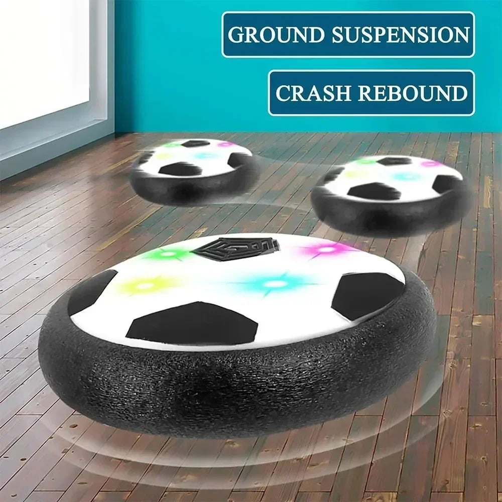 Suspension Air Football Electric Levitate Sport Toy ABS Hover Soccer Ball with Led Light Indoor Collision Avoidance for Kids Toy Oasis Select