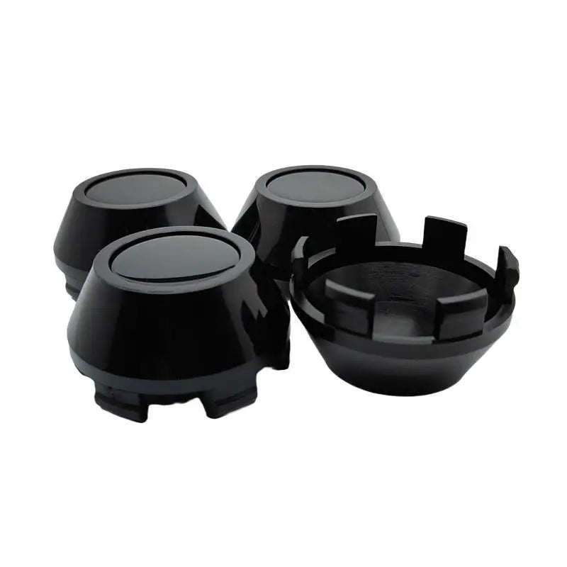 4Pcs For Nissan Mazda Accessories 64mm Car Wheel Center Caps With Solid Logo Emblem Logo Rim Hubcap Cover Oasis Select Black Black