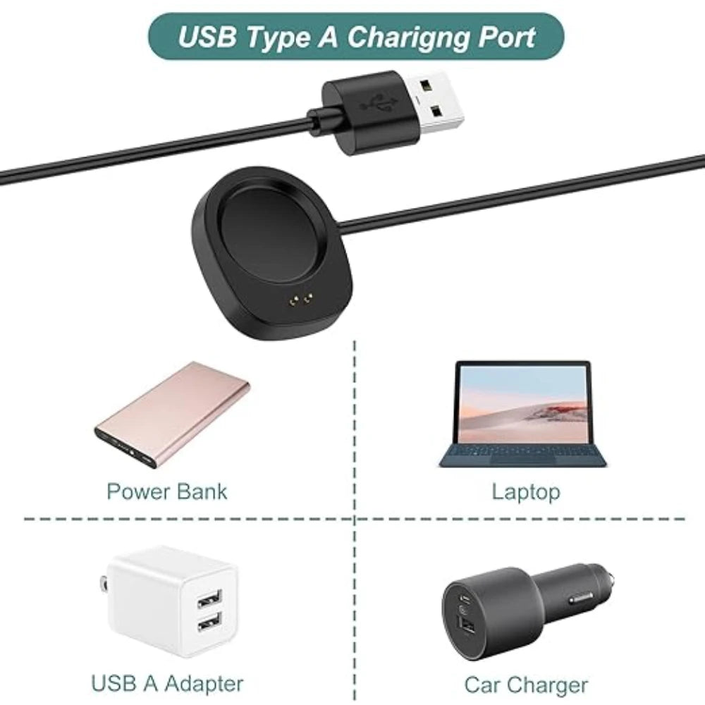Amazfit T-Rex 3 / Balance 2 / 1 USB Smartwatch Charger Cable Smartwatch Charger Oasis Select