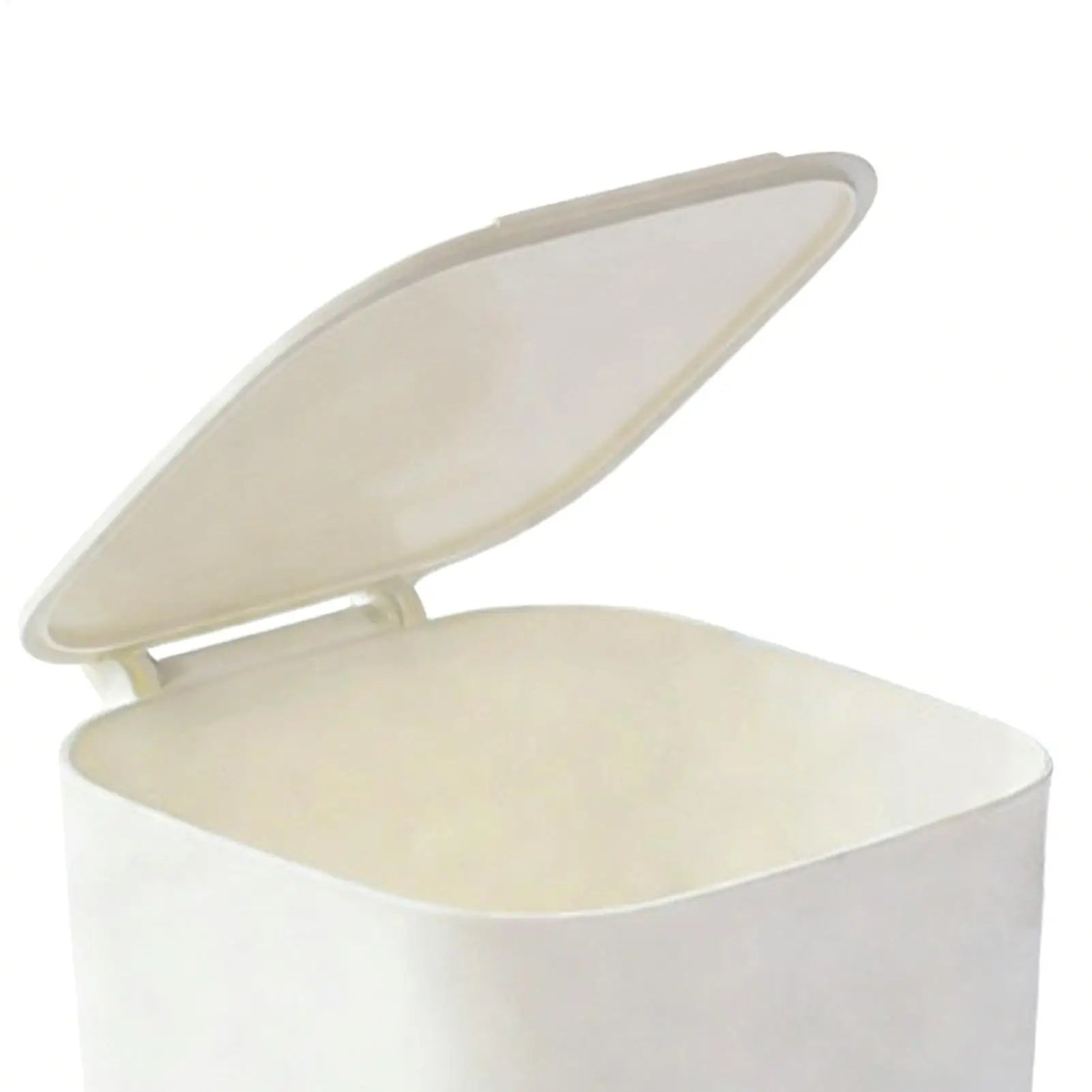 Mini Desktop Trash Can with Flip Lid | Compact Desk Bin