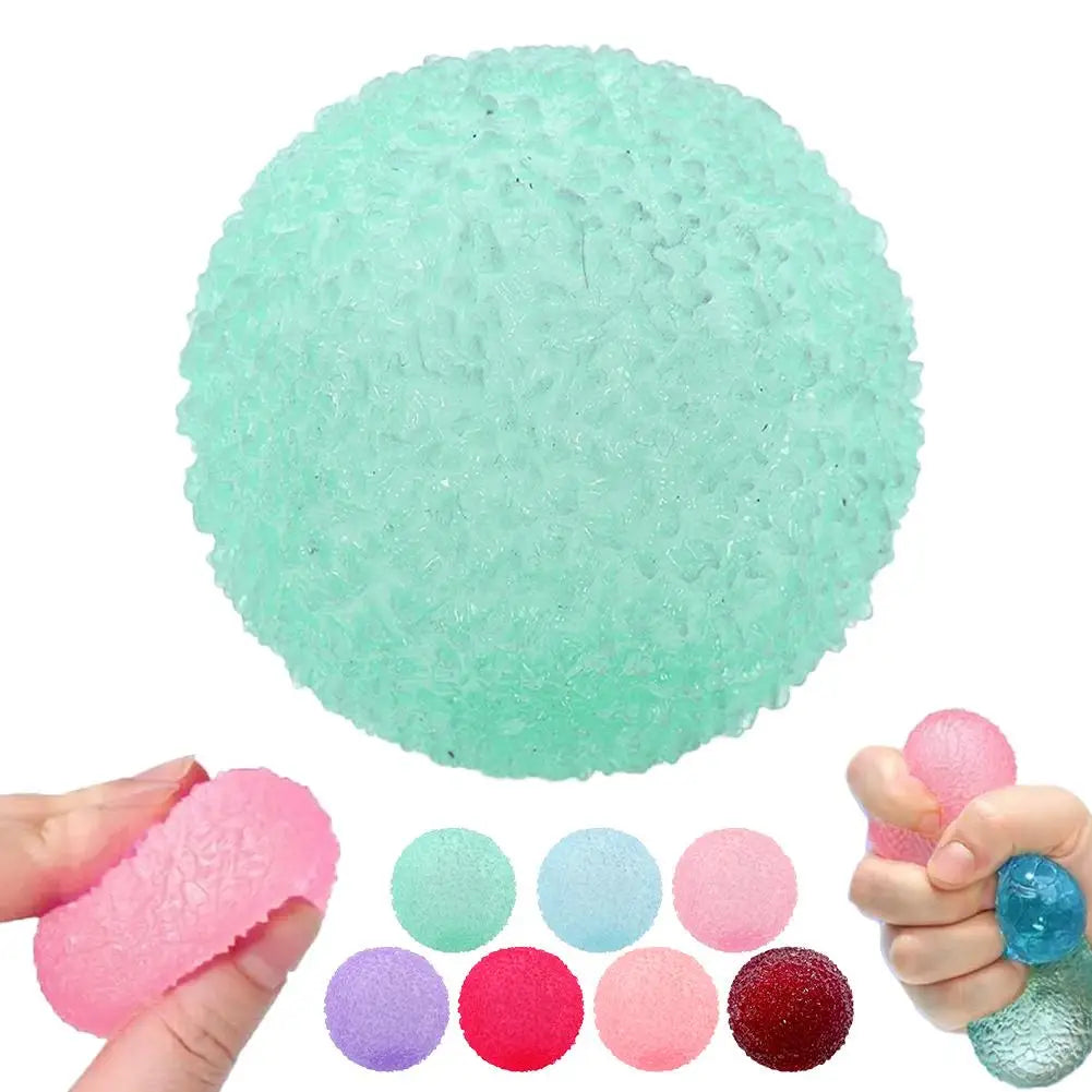 Squishy Ice Ball Fidget Toy – Soft Stress Relief Sensory Squeeze