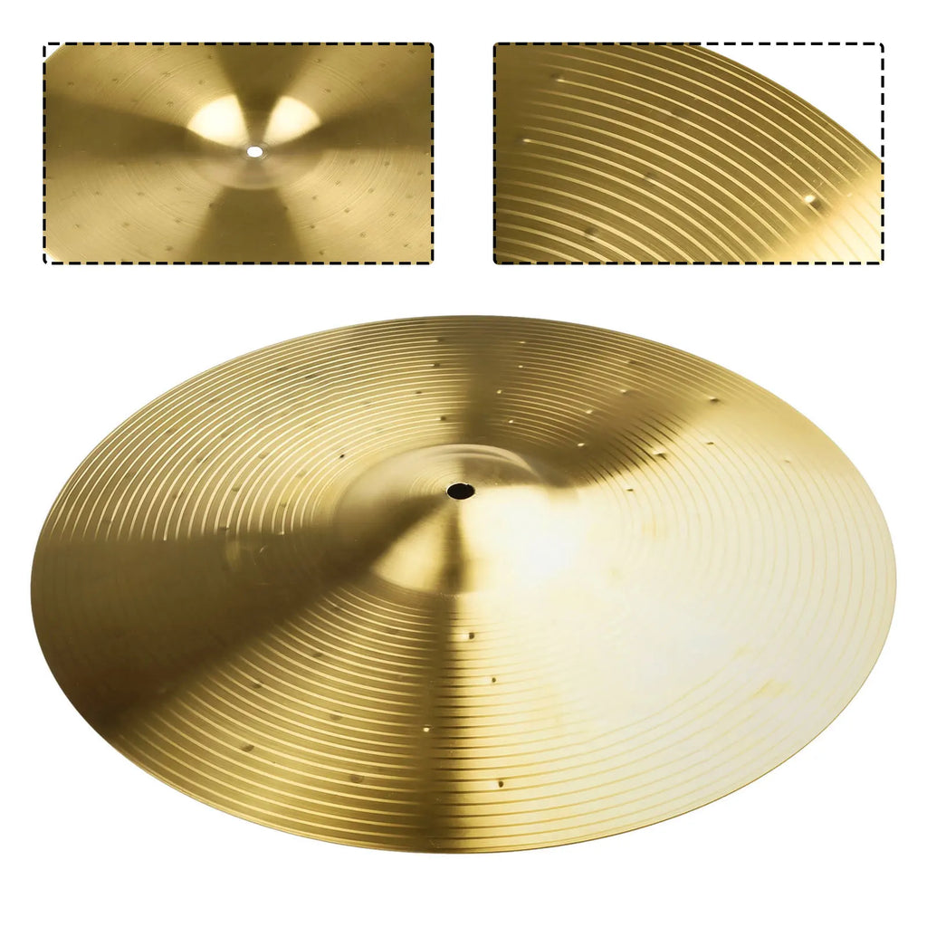 14-16 Inch Drum Brass Cymbals Percussion Splash Crash Hi-Hat Jazz Drum Cymbal Musical Instrument Parts Drum Set Cymbal Oasis Select
