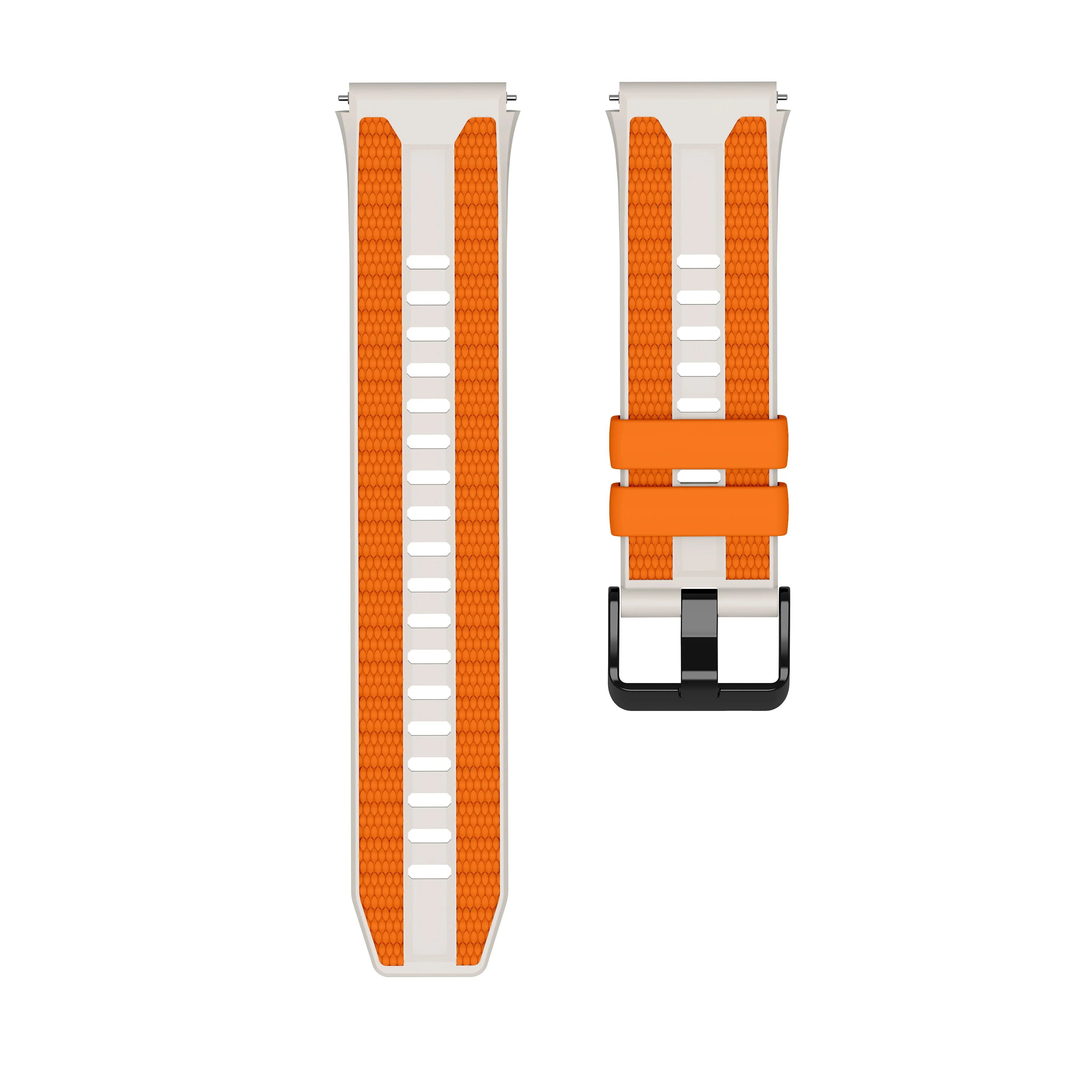 22mm Silicone Watch Band for Huawei Watch GT 6 5 4 – Unisex Silicone Watch Band Oasis Select Star Orange 22mm