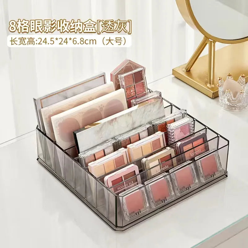 Desktop Cosmetic Organizer – Lipstick, Nail Polish & Palette Storage
