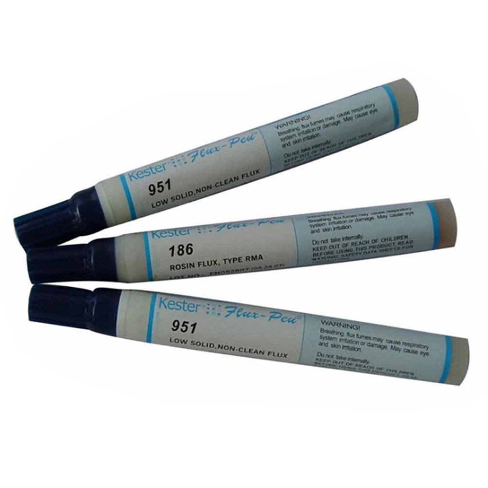 10ml Soldering Rosin Flux Pen 951 Low Solid Non Clean DIY Kester Solder Power Cleaning Free Welding Pen Oasis Select