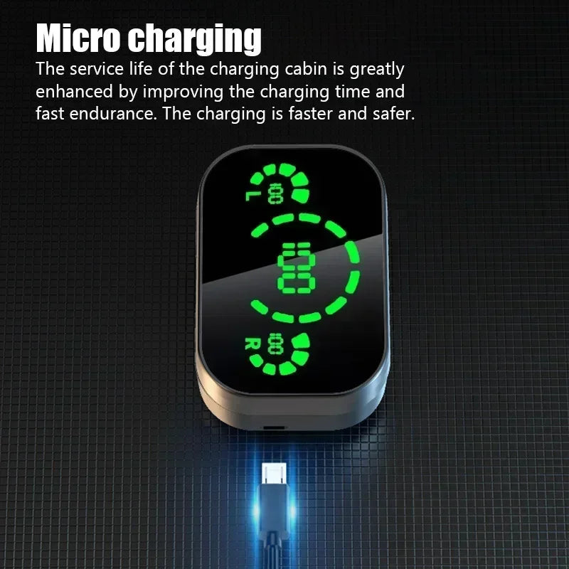 TWS Wireless Bluetooth Headset with Mic Earbuds Charger Box LED Fone Bluetooth Earphones Wireless Headphones for smartphones Oasis Select