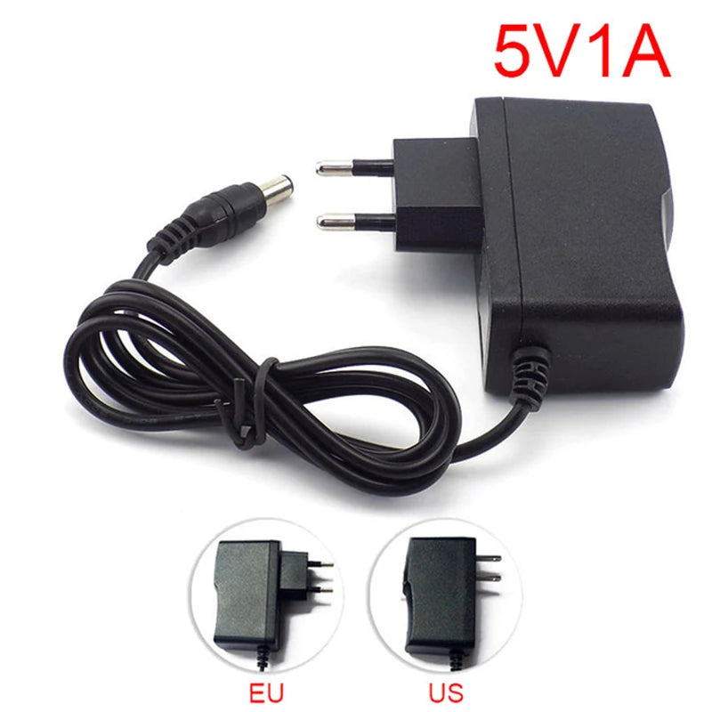 AC 110-240V DC12V Power Supply Adapter 5V 6V 9V 13V 24V 12V 1A 2A 3A Universal Power Supply Charger Adapter For LED Light Strips Oasis Select