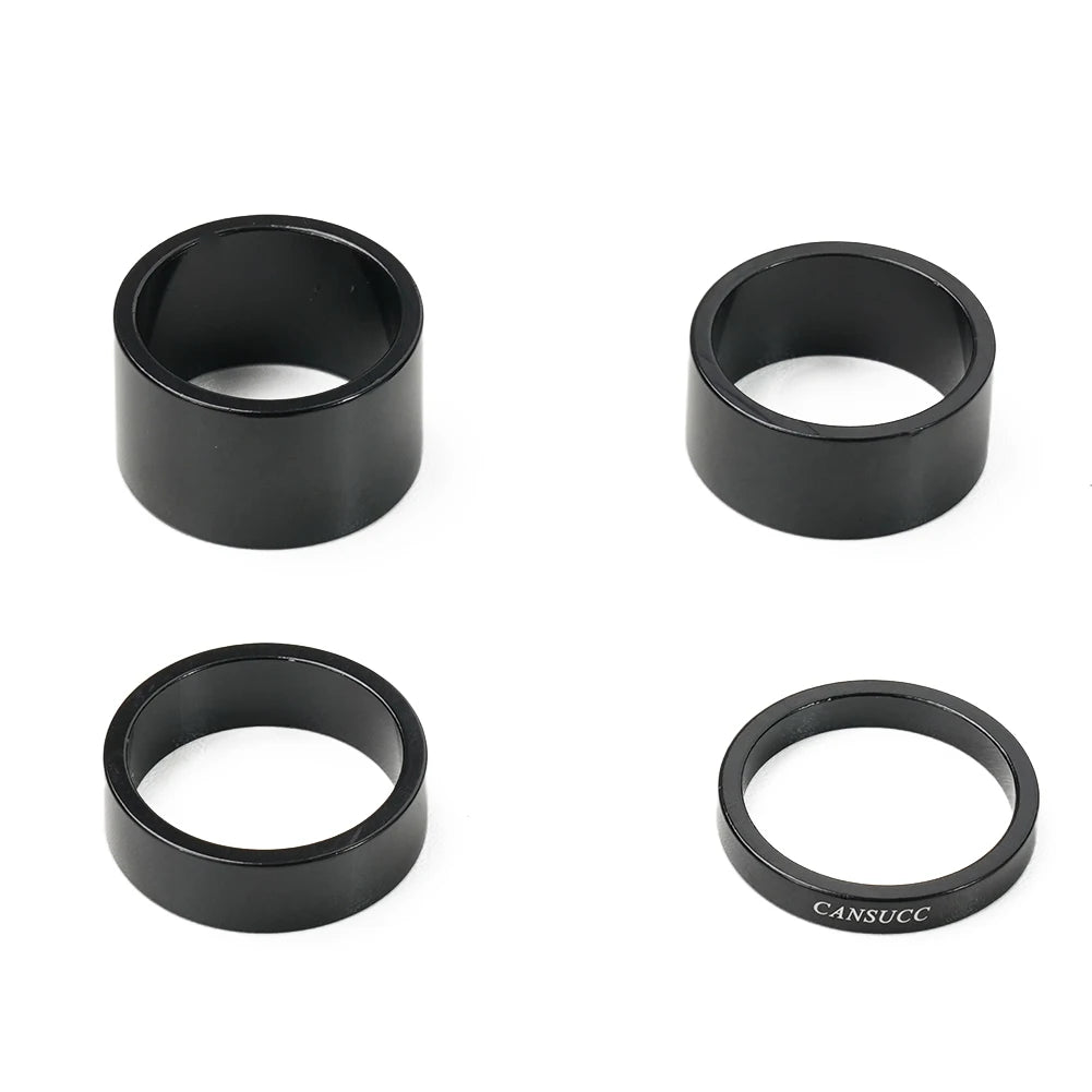 Fork Headset Spacer Front Headset Spacer Stem 1 Set Aluminum Alloy Bicycle Bike Black/Red/Blue/Silver/Gold 34mm Oasis Select