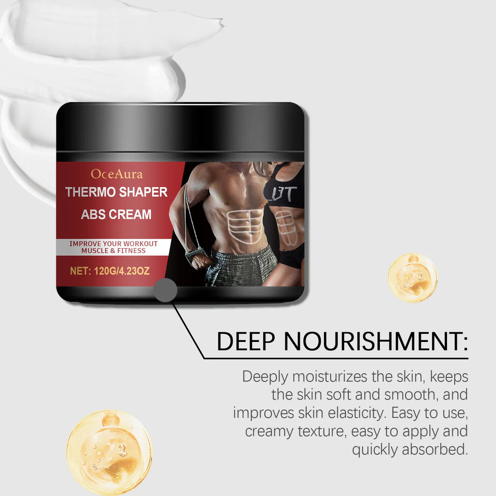 Oceaura Abdominal Tightening Cream Anti Cellulite Moisturizing Lifting Fat Burn Exercise Body Skin Shaping Belly Firming Creams Oasis Select