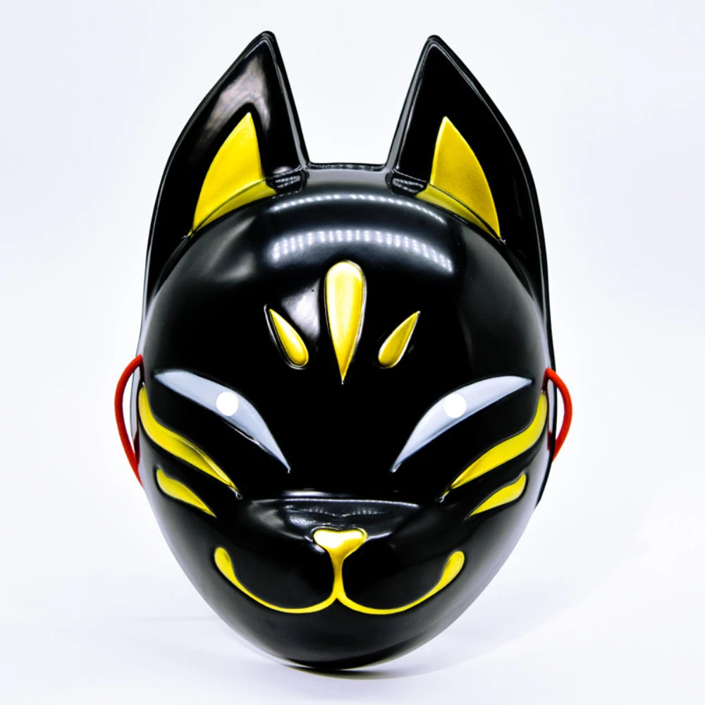 Fox Face Mask – Cosplay Animal Masquerade Halloween Costume