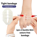 Emergency Wound Closure Zip Stitch Sutures Bandaids Repair Wounds Without Stitches For Outdoor Activities Quick Clot Wound Oasis Select 02