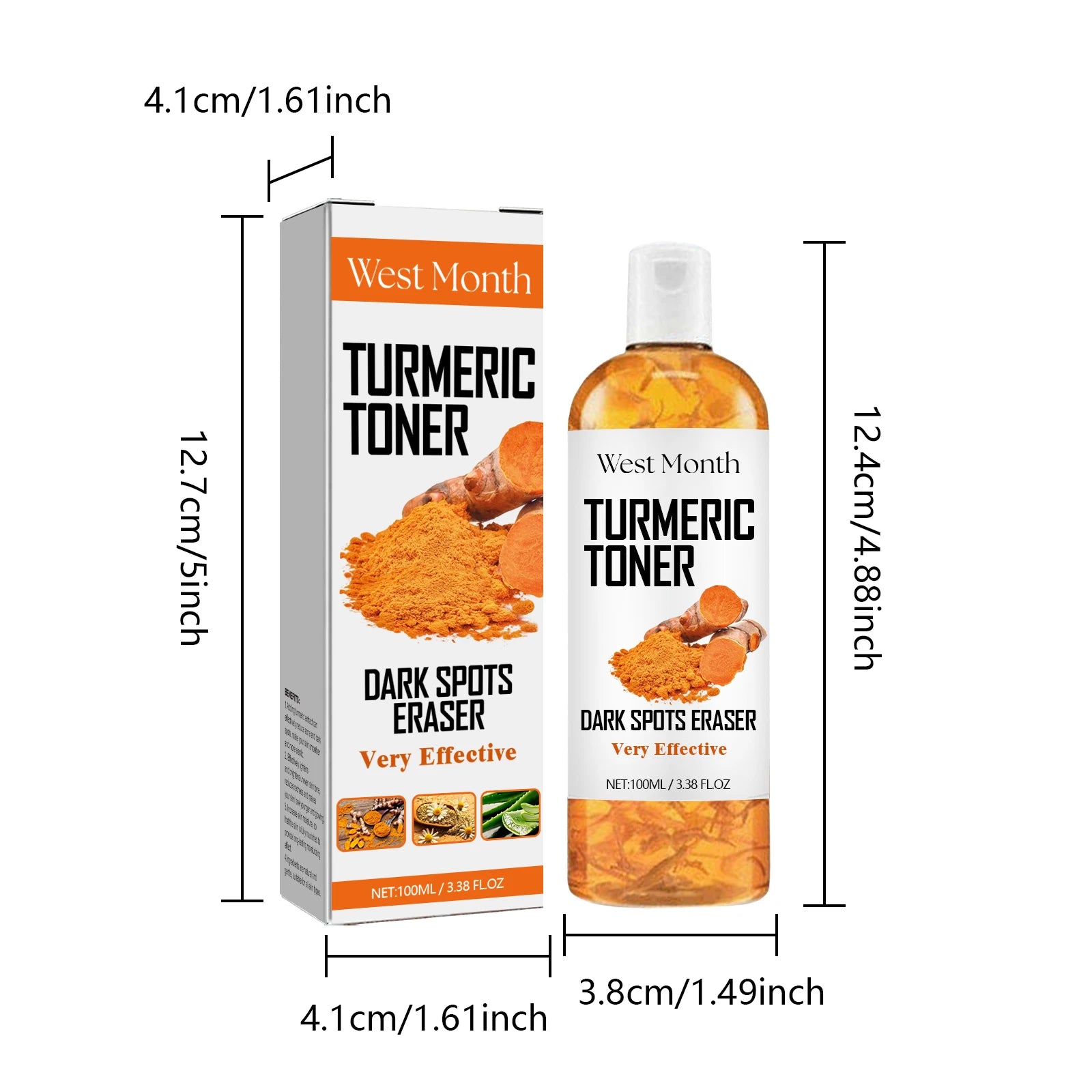 Turmeric Face Toner – Dark Spot Corrector & Brightener 100ml Brightening Face Toner Oasis Select