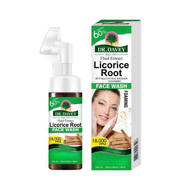 DR.DAVEY Licorice Bubble Mousse Facial Cleanser | Unisex