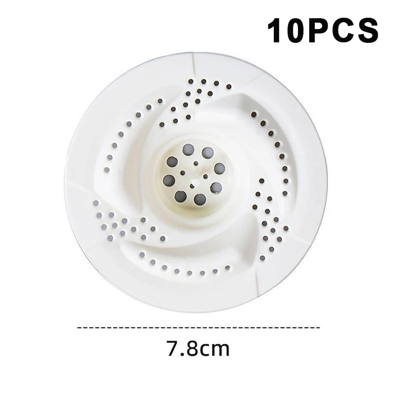 Swirl Floor Drain Filter & Hair Catcher | 1 or 10 Pack