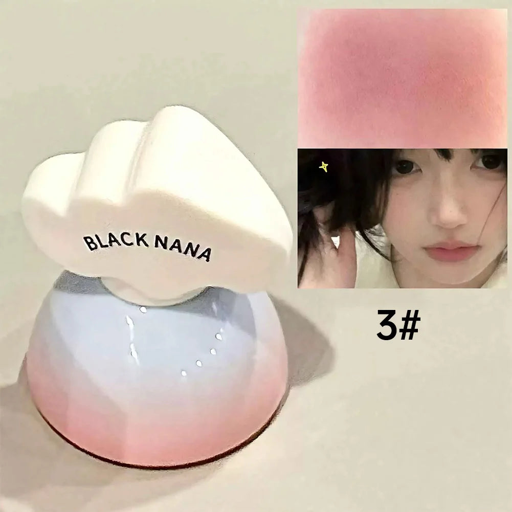 Portable Cloud Cap Cream Blush Hydrating Longwear Blendable Cheek Tint Multifunctional Face Blush Makeup for Women Oasis Select 03