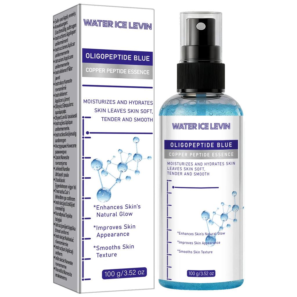 Copper Peptide Body Oil with Collagen – Moisturizing Skin Care Copper Peptide Body Oil Oasis Select SKY BLUE 100g