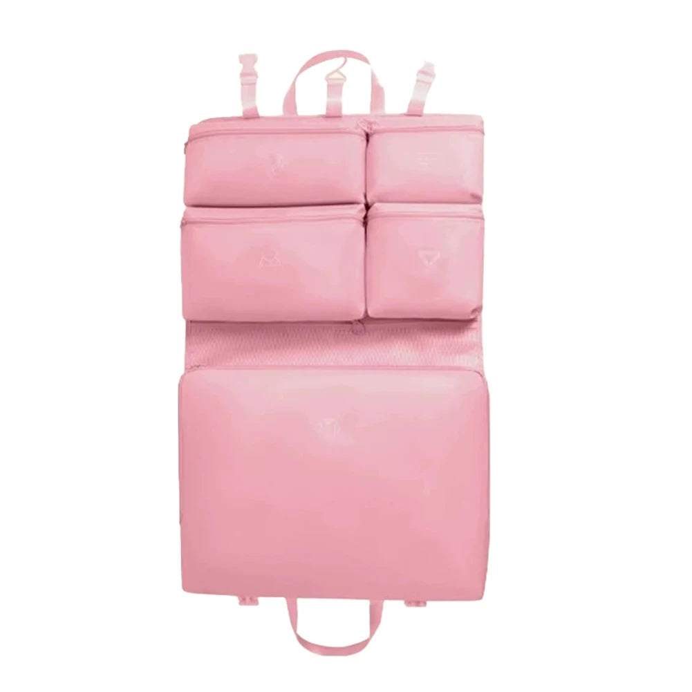7-in-1 Travel Organizer Bag Set | Foldable Packing Cubes Travel Organizer Set Oasis Select pink