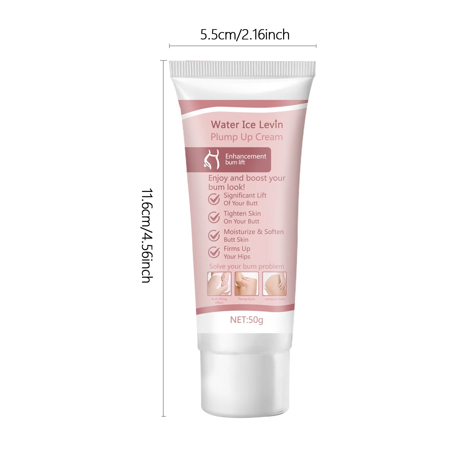 Hyaluronic Acid Butt Lifting & Firming Cream – 50g Body Firming Cream Oasis Select