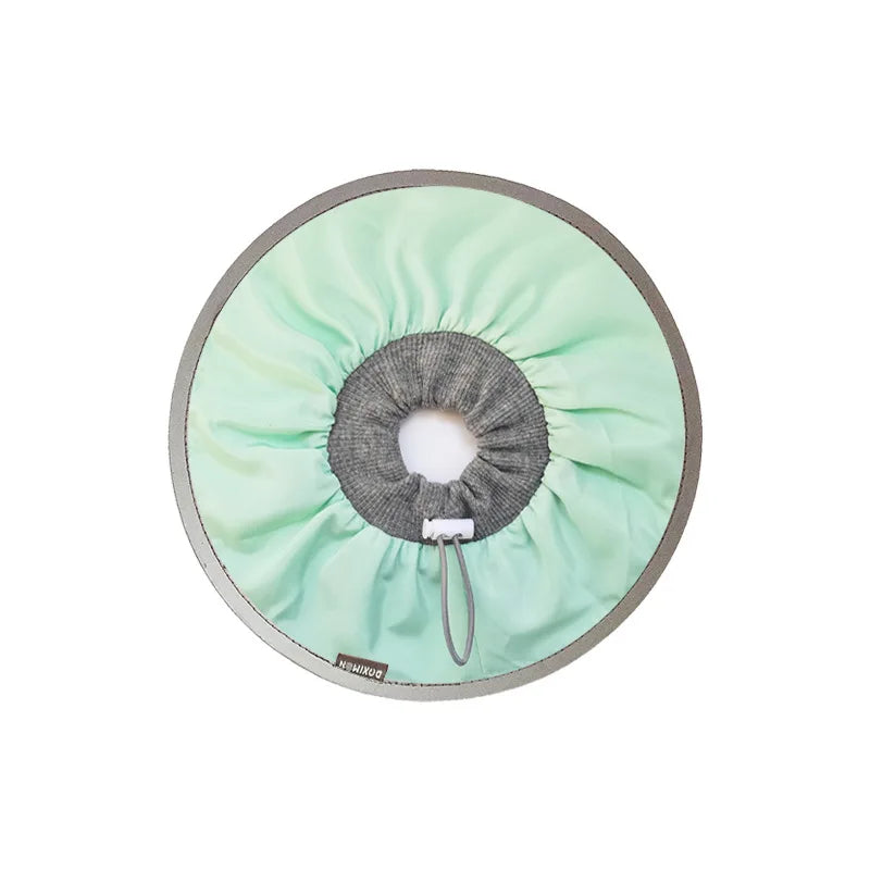 Pet Neutering Care Collar for Cat and Dog Grooming Collar for Small Dog Head Cover Against Licking and Biting Pet Collars Oasis Select light green M ( d 29 x 10cm )