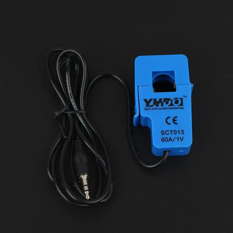 SCT-013 5A 10A 20A 30A 50A 60A 100A Split Core Current Transformer Open-Close Non Invasive AC Sensor For Energy Meter Oasis Select A7