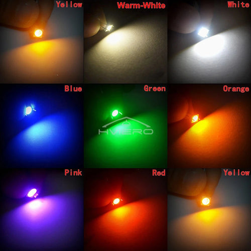 100Pcs 5050 SMD LED Chips – RGB, White & Multi-Color DIY LEDs SMD LED Chips Oasis Select