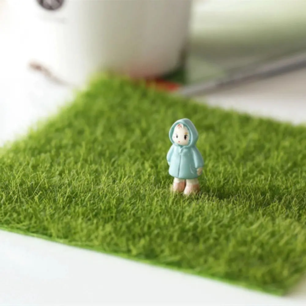 Ecological Lawn Decor Garden Ornament Artificial Turf Fake Moss Simulation Grass Micro Landscape Decor Artificial Grass Oasis Select