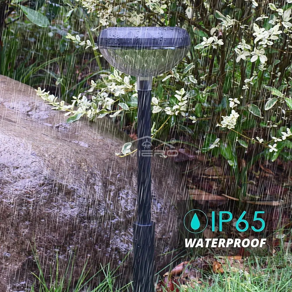 Solar Shadow Lawn Lamp IP65 Waterproof Garden Ground Light