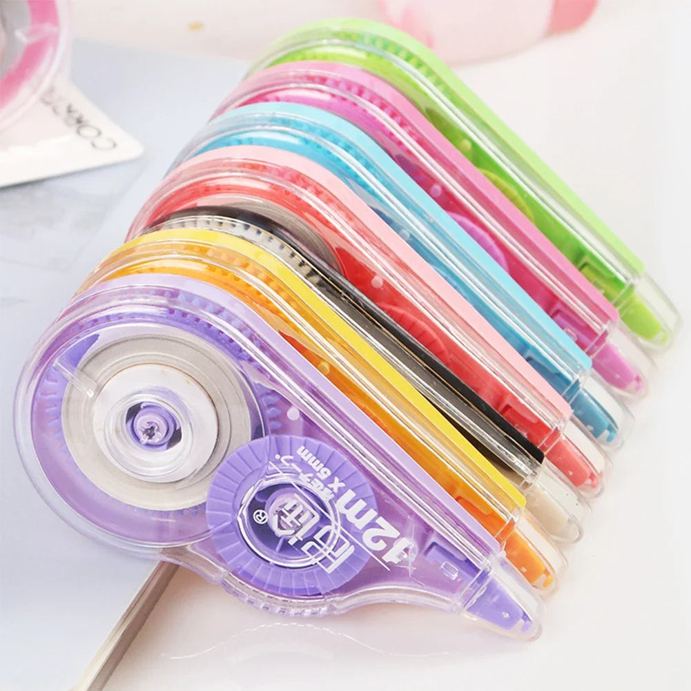 6-Pack Correction Tape Rollers 5mm – 72m Total | Students & Office