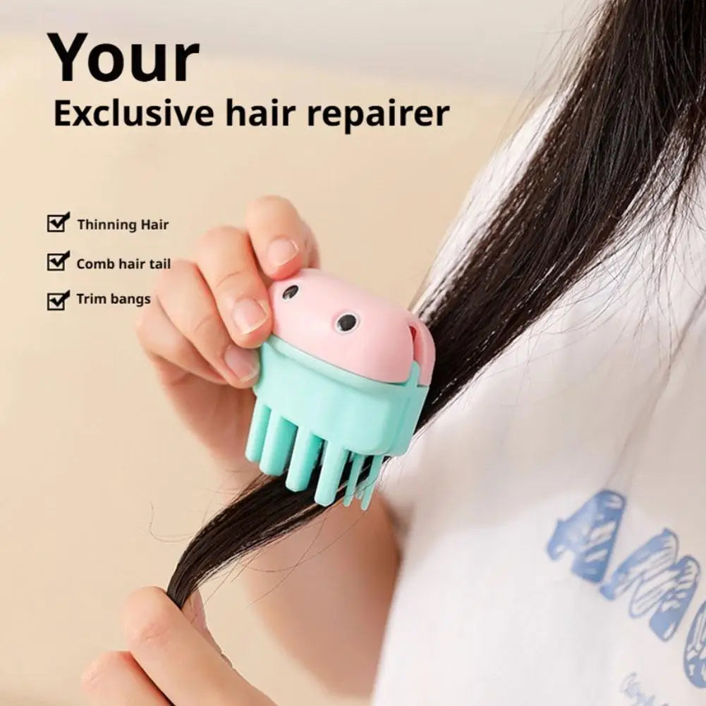2-in-1 Bang Trimmer & Hair Cutting Comb – Portable Hair Bang Trimmer Oasis Select